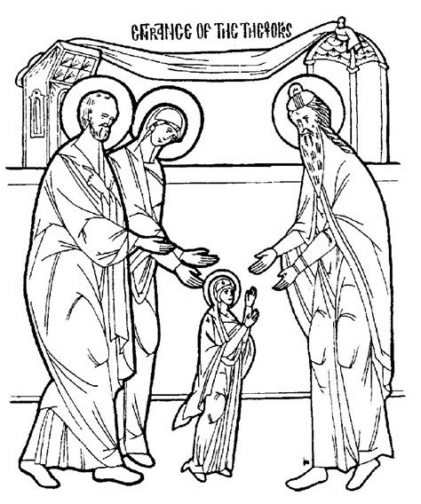 Download Orthodox Christian Icon Coloring Book