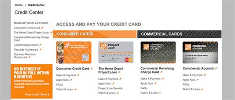 Create an account track orders, check out faster, and create lists www.myhomedepotaccount.com - Home Depot Credit Center