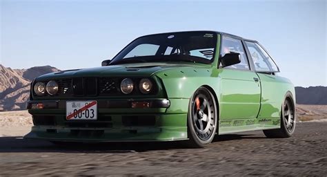 Widebody Bmw E30 3 Series With An Ls V8 Is Utterly Insane Carscoops