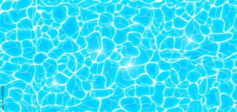 Water Pool Texture Bottom Vector Background Ripple And Flow With Waves