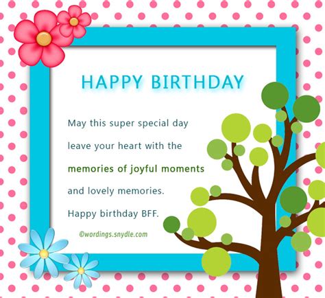 Birthday Wishes For Best Friend Forever Wordings And