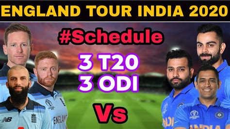 March 10, 2021 11:57 am ist. England Tour Of India 2020 Schedule Confirmed | India Vs ...
