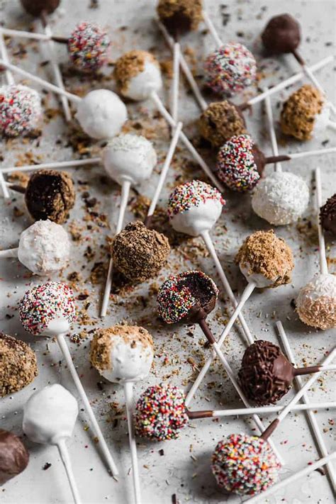 Create & coat cake pops while cake balls are setting, melt candy melts candy according to package instructions. Cake Pops | Recipe | Cake pops, Savoury cake, Homemade ...