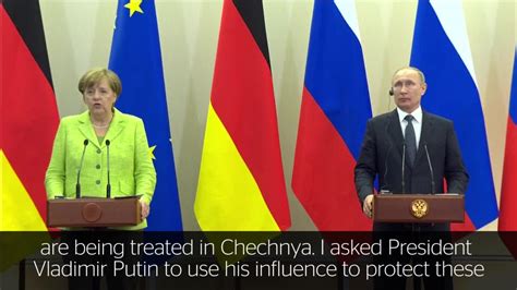 Kenneth In The 212 Angela Merkel Pushes Putin On Persecution Of Gay Men In Chechnya