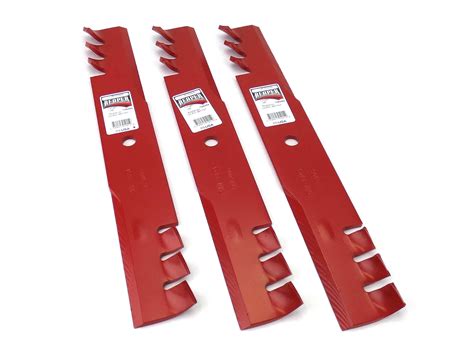 3 Reaper 52 Hd Toothed Mulching Blades For Scag Gravely Toro Made In