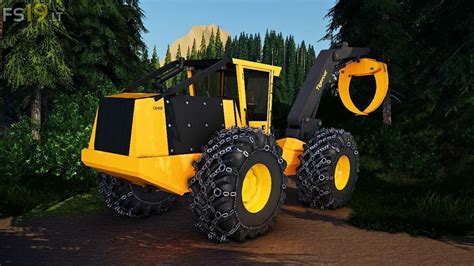 Tigercat C640E Swing Boom V 1 0 FS19 Mods Farming Simulator 19 Mods