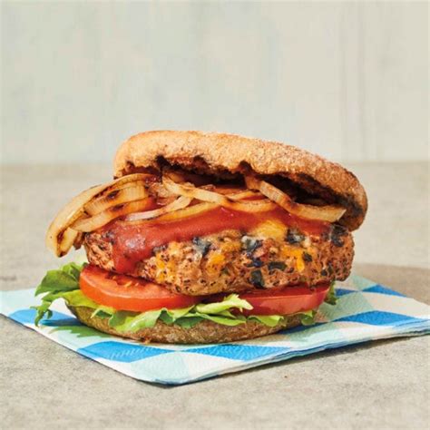 Bbq Turkey Burgers With Grilled Onions Healthy Recipes Ww Canada