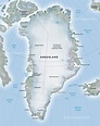 Map of Greenland - SWmaps.com