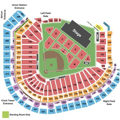 Minute Maid Park Seating Chart And Maps Houston