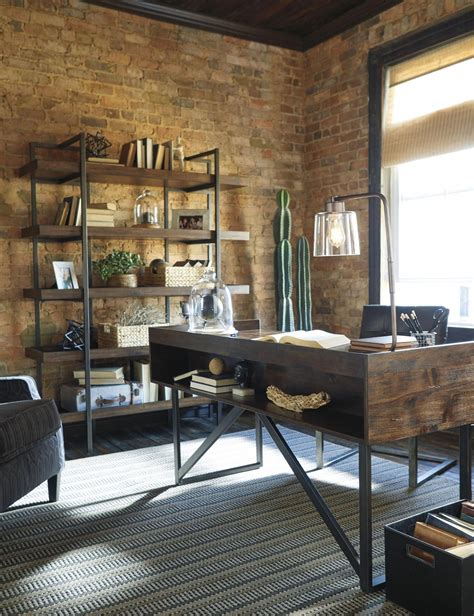 24 Ingenious Industrial Home Office Ideas To Apply Homida