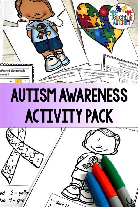 Autism Awareness Activities Bundle Autism Awareness Activities