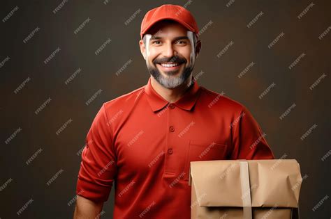 Premium Photo | Food Delivery Man at Your Doorstep