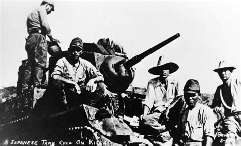 She was born somewhere in 1930s so she was in her teen during the japanese occupation of malaya. A Japanese crew operating a Type 95 tank in Kiska ...