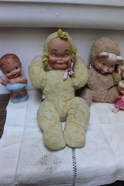 Knickerbocker Sleepy Head Rubber Face Doll By Plantdreaming Plush Dolls