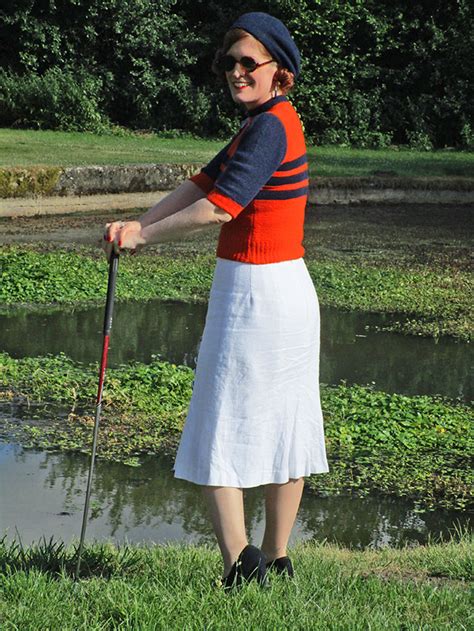 1930s Womens Golf Outfit Vintage Gal