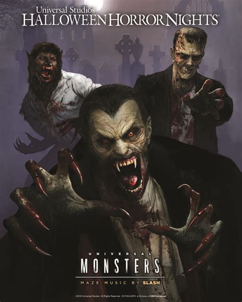 2018's Halloween Horror Nights with Universal's Classic Universal Monsters!
