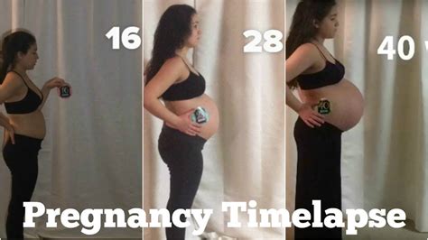 Pregnancy Timelapse SuperWendyTime YouTube