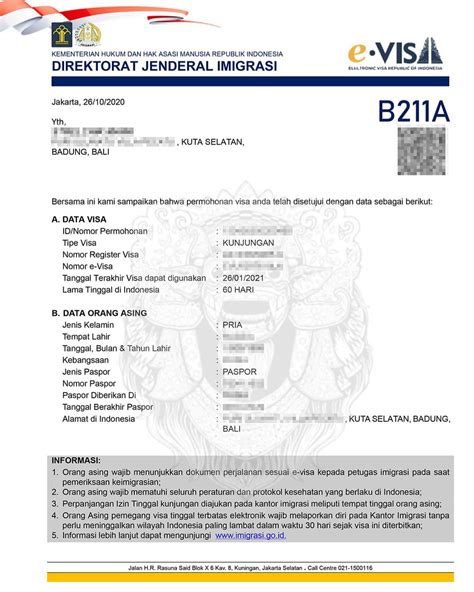 How To Get A Visa For Bali Indonesia Voa And B211a 2024 Updated
