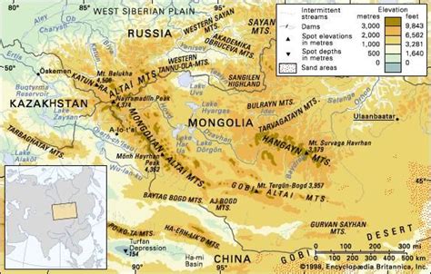 Altai Mountains Mountain Range Asia