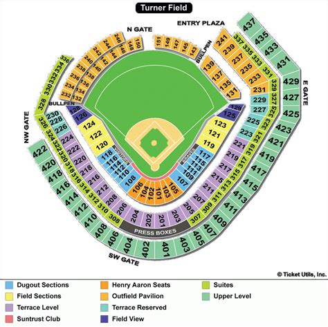 Braves Seating Chart 755 Club Review Home Decor