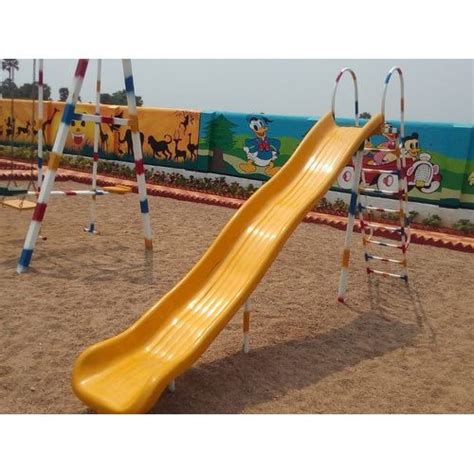 Mnt Yellow Playground Kids Slide Age Group 3 16 Years Rs 31300 Id