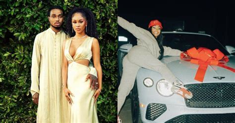 Diamonté quiava valentin harper (born july 2, 1993), known professionally as saweetie (/səˈwiːti/), is an american rapper and songwriter. Migos Member Quavo Denies Taking Back Bentley He Gifted Ex ...