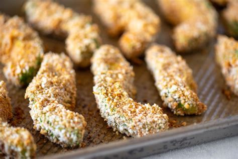 Baked Avocado Fries An Easy And Healthy Side Dish
