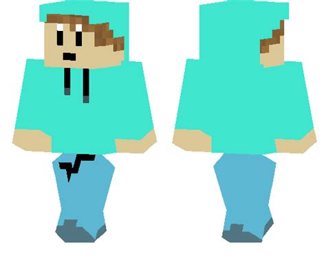 Blue Hoodie Boy Minecraft Pe Skins