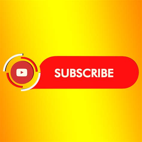 Youtube Subscribe Button Set Youtube Lower Thirds Vector Illustration