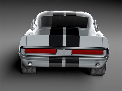 Shelby Gt500 Eleanor 1967 3d Model By Squir