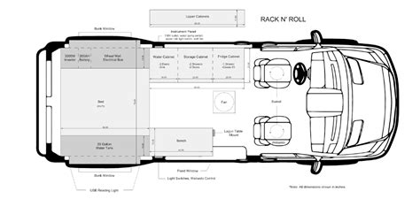 Rack Roll Sprinter 144 Van Conversion The Vansmith In 2022 Van