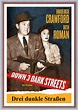 Drei dunkle Straßen * 1954 * Krimi * DVD * deutsch * Broderick Crawford ...