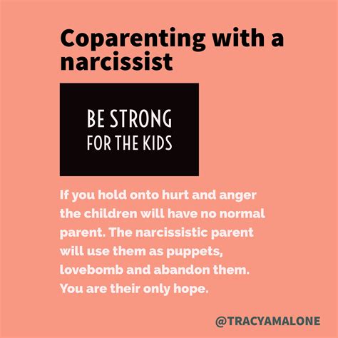 Raising children often requires sacrifice, as parents need to prioritize the. Be Strong for the Kids - Co-parenting with a narcissist