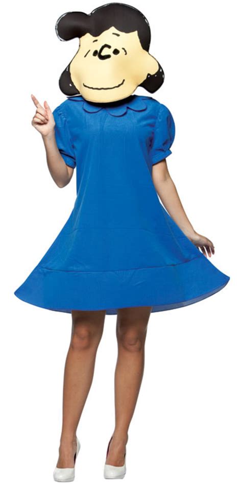 Official Licensed Peanuts Lucy Adults Fancy Dress Halloween Costume New