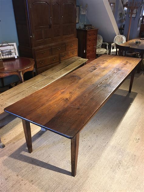 Vintage farmhouse chic side table this table is from the 1960's. Farmhouse Table , 3 Meters Long | 577681 | Sellingantiques.co.uk