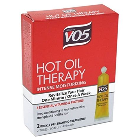Vo5 Hot Oil Therapy Treatment 2 Count 0 5 Ounce 14ml 6 Pack