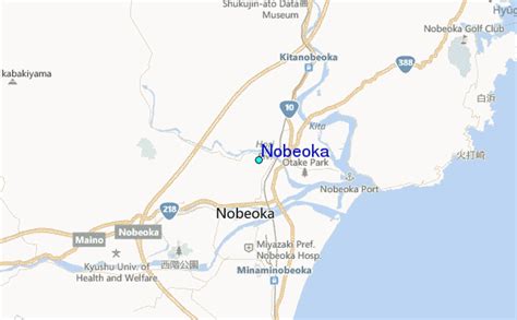 Nobeoka Tide Station Location Guide