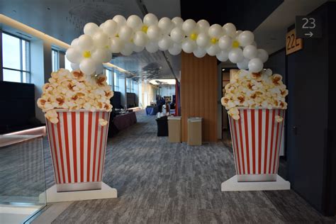Giant Popcorn Box Cutout 8 Ft Magic Special Events Event Rentals