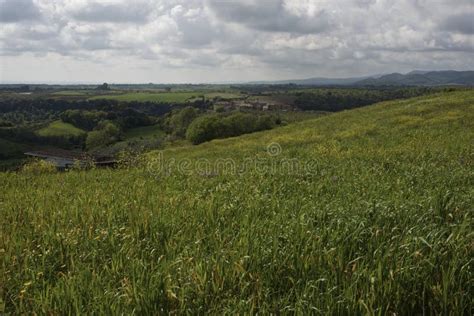 Landscape Of The Roman Countryside Stock Photo Image Of Roma Rome