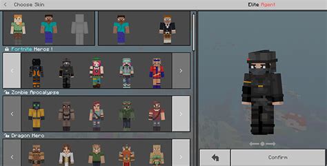 Fortnite Heroes Skin Pack 128×128 Minecraft Skin Packs