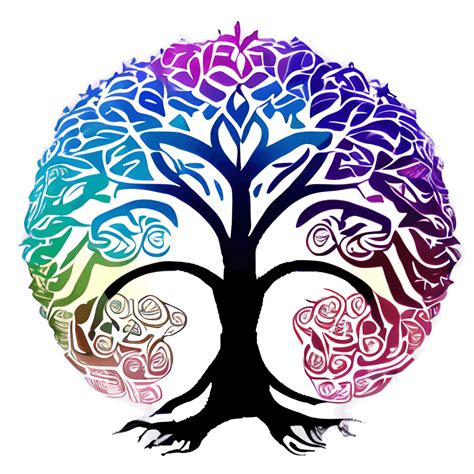 Rainbow Tree Of Life · Creative Fabrica