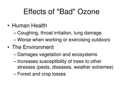 Ppt Elevated Co 2 And Ozone Causes And Consequences Powerpoint