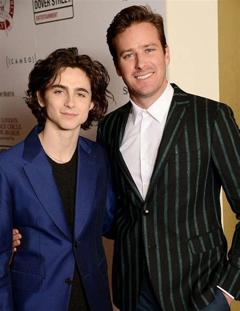 timothee chalamet and armie hammer