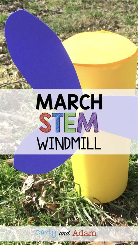 Design A Windmill Spring Stem Challenge Spring Stem Activities Stem