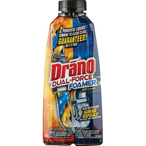 Buy Drano Foaming Liquid Drain Cleaner 17 Oz