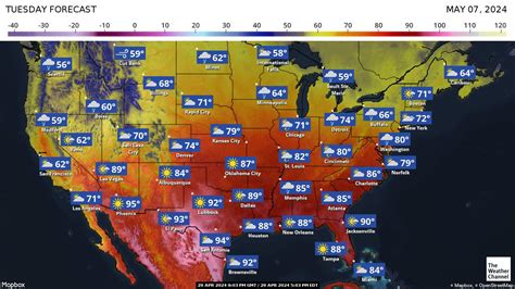 10 Day Weather Map Of Western Us Map