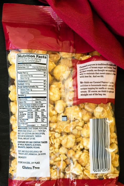 Trader Joes Caramel Popcorn Is A Sweet Vegan Gluten Free Treat