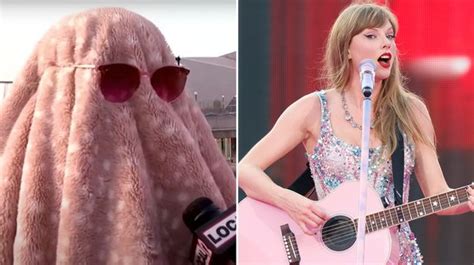 Taylor Swift Fan Wears Bizarre Disguise To Gig And Shares Hilarious