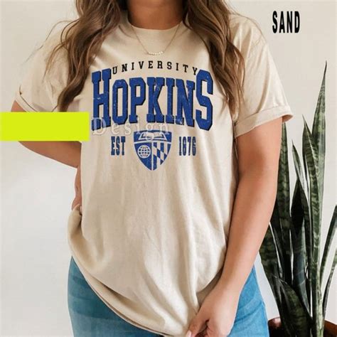 Shirts Johns Hopkins University Vintage Style Shirt Johns Hopkins