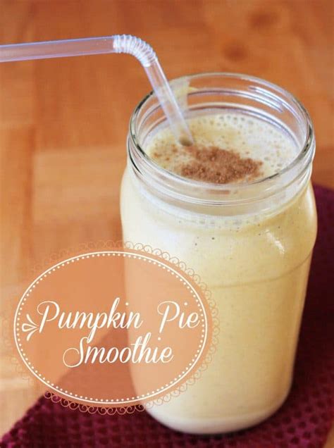 5 Delicious Pumpkin Pie Smoothies Youll Absolutely Love